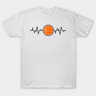 basketball heartbeat T-Shirt